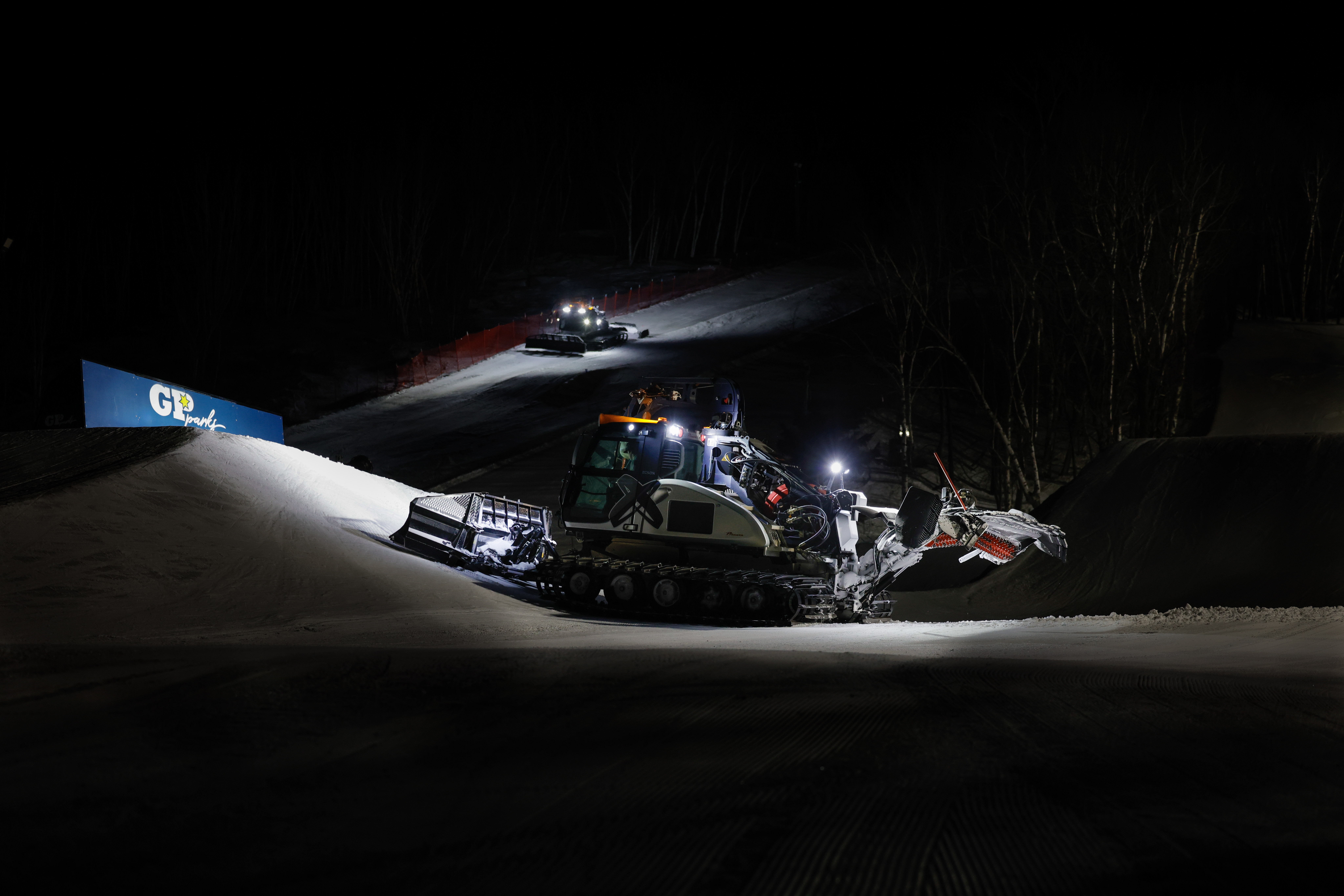 Night Ski Slope